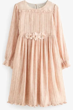 Laura Ashley Pleated Corsage Prom Dress10 år (140cm)