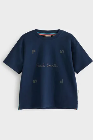 Paul Smith Drenge Oversized Kortærmet Iconic Tryk 100% Bomuld T-shirt8 - 9 år (128 - 134cm)