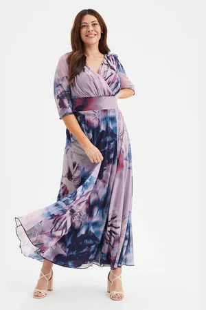 Scarlett & Jo Verity 3/4 Sleeve Maxi Gown52