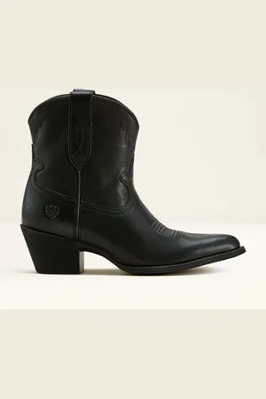 Ariat Maggie Læder J Toe Western Brun Støvler4