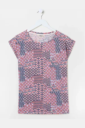 Fat Face FatFace Geo Patch T-Shirt52
