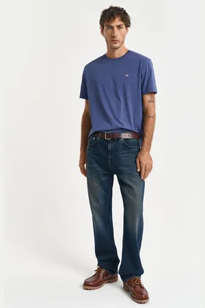 GANT Regular Fit Short Sleeve Sheild 100% Cotton T-Shirtmedium