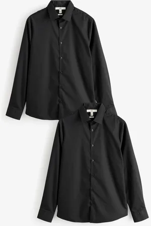 River Island Slim Fit Shirts 2 PackM