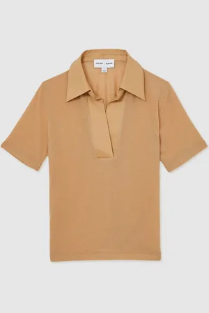 Reiss Wren Les 100 Ciels Polo Shirt With Cashmerexlarge