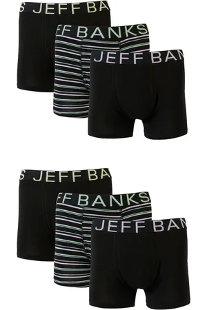 Jeff Banks Low Rise Fashion Stripe Trunksmedium