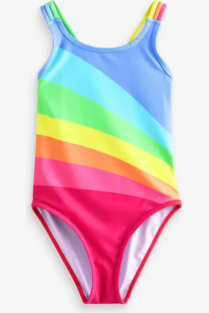Little Bird Rainbow Stripe Swimsuit110116cm