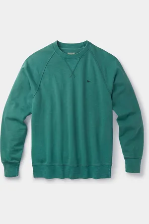 Aubin Grøn Garsdale Slub Crew SweatshirtSmall