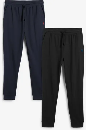 Next Slim Lightweight 100% Cotton Joggers 2 PackM Lang