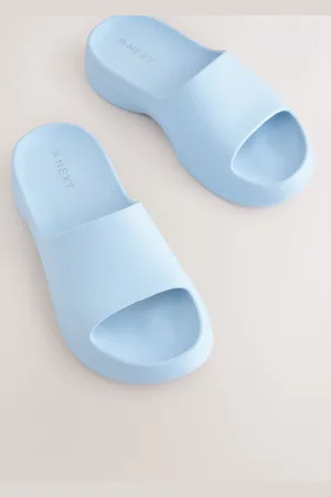 Next Chunky Beach Sliders Sandals