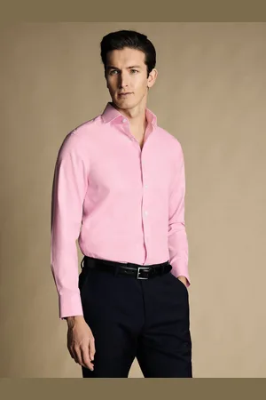 Charles Tyrwhitt Non-iron Twill Slim Fit 100% Cotton Shirt14.5/33