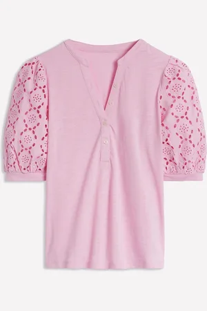Boden Eden Puff Sleeve Henley Top36