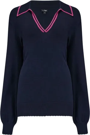 Pour Moi Rowan Contrast Knit Jumper with LENZING ECOVERO Viscose44
