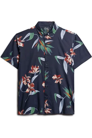 Superdry Kortærmet Hawaiian Printed SkjorterM