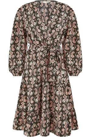Yumi Ikat Long Sleeve Skater Dress38