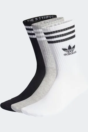 adidas Mid Cut Crew Sokker 3 PakkeUK 12.5 - 1