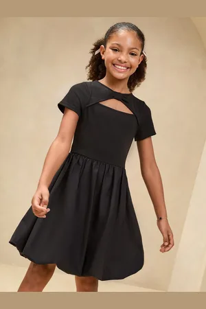 Lipsy London Bubble Hem Short Sleeve Dress (5-16yrs)110116cm