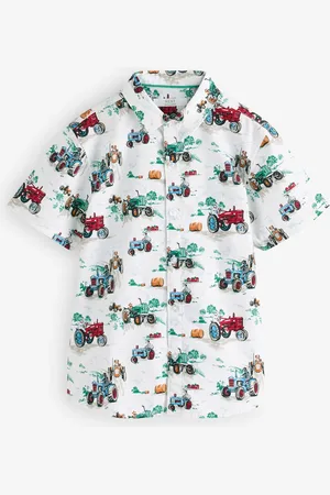 Next Cath Kidston 100% Cotton Short Sleeve Shirt (3mths-7yrs)9298cm