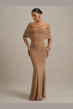 Club L Bowden Bardot Maxikjole36