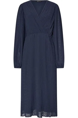 Long Tall Sally Chiffon Pleated Dress8 Høj