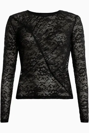 AllSaints AllSaints Edana Lace Long Sleeve Top36