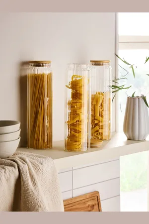 Next Set of 3 Glass Ottilie Storage Jarsen