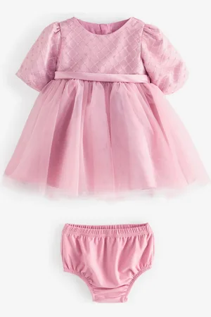 IAME Girls Pink Party Dress8692cm
