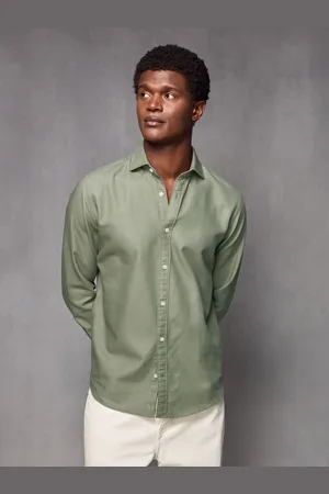 Next Regular Fit Textured Single Cuff 100% Cotton Shirt With Cutaway Collar4XL