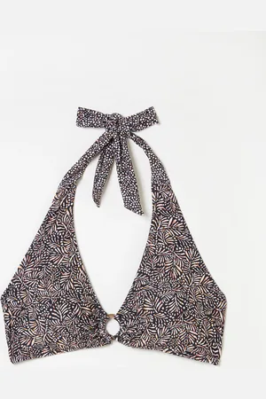 Fat Face FatFace Raya Leaf Dot Bikini Top42