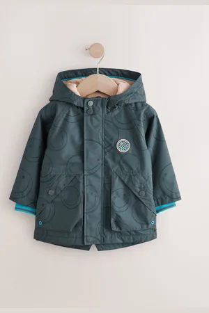 Next Fleece Lined Waterproof Coat (3mths-7yrs)5 - 6 år (110 - 116cm)