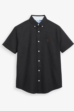 Next Short Sleeve Oxford 100% Cotton Shirt4XL