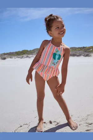 Next Halterneck Peplum badedragt (3mdr.-7år)5 år (110cm)