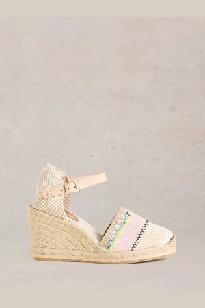 White Stuff Hæklede Espadriller Kilehæle5