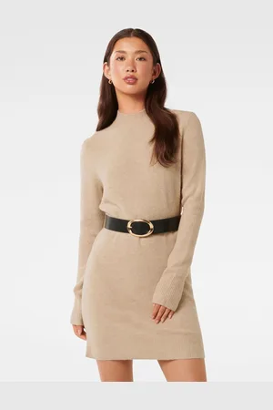 Forever New Annie Belted Knit Mini Dress34