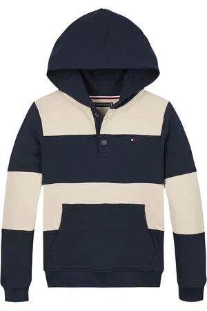 Tommy Hilfiger Regular Fit Striped 100% Cotton Hoodie7 år (122cm)