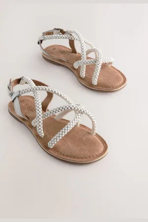 Next Embellished Strappy Sandalsuk3eu355