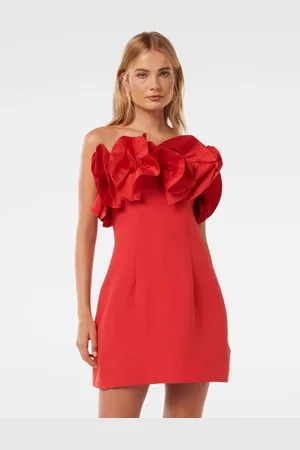 Forever New Tasha Rosette Mini Dress38