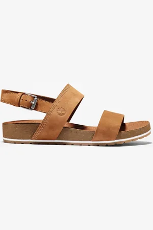 Timberland Lysebrun Brun Malibu Waves Sandaler med ankelrem