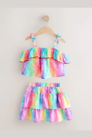 Next Ruffle Top And Skirt Set (3-16yrs)152158cm