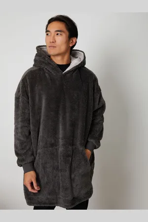 Threadbare Teddystof Oversized Loungewear HættetrøjeL