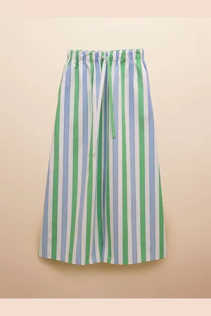 Joules Cotton Poplin Midi Skirt