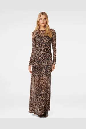Forever New Libby Mesh Spliced Maxi Dress42