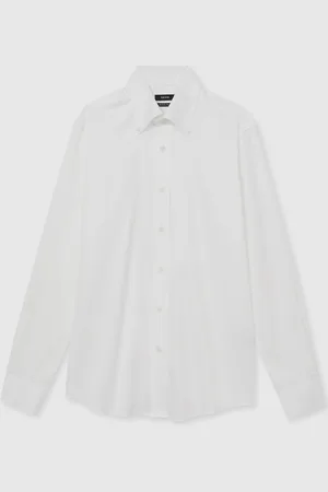 Reiss Allora Normal pasform 100% Bomuld Button Down SkjorterS