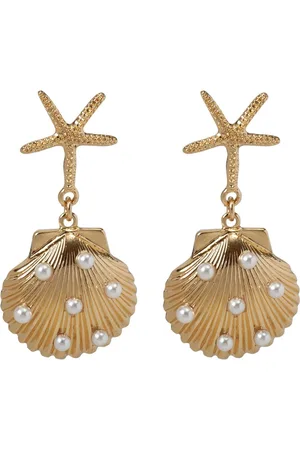 Bibi Bijoux Gold Tone Seaside Earringsen