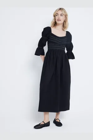 River Island Shirred Midi Kjole42