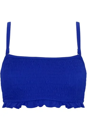 Pour Moi Free Spirit Stropløs Rynket Bandeau Bikini med bøjle85F