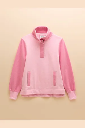 Joules Burnham Cotton Højhalset Quarter Zip Sweatshirt