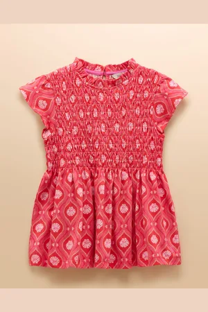Joules Gracie Shirred Short Sleeve Top146152cm