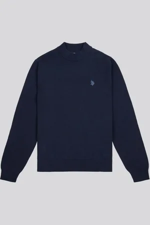 U.S. Polo Assn. U. S. Polo Assn. Mens Combed 100% Cotton Turtle Neck SweaterL
