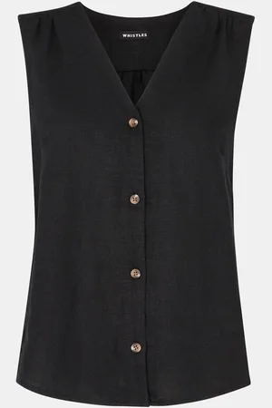 Whistles Laura 100% Hør Tank38