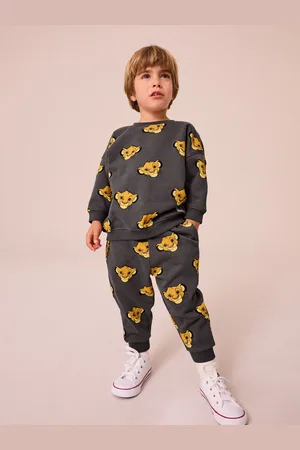 Next Lion King 100% Cotton Sweatshirt and Joggers Set (3mths-7yrs)9 - 12 måneder (74 - 80cm)